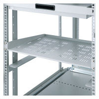 サンワサプライ EIA用スリット付棚板（1U） CP-SVNT1UN 1台（直送品）