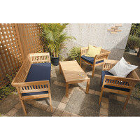 タカショー フウガ ベンチ クッション付 幅1285×奥行510×高さ700mm 1台（直送品）