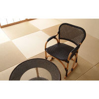 サンフラワーラタン WAHOOシリーズ ラタン手編みチェア C117CB 1脚（直送品）