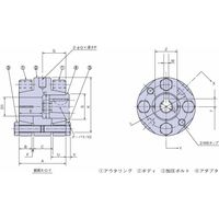 椿本チエイン パワーリジッドカップリング EPR58ー25ー16T 1個（直送品）