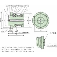 椿本チエイン ショックガード TGBシリーズ TGB12ーH 1個（直送品）