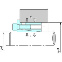 椿本チエイン パワーロック KEシリーズ PL040ー062KE 1個（直送品）