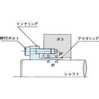 椿本チエイン パワーロック EFシリーズ PL012ー015EF 1個（直送品）
