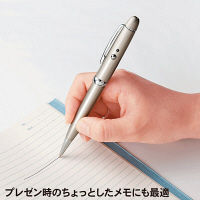 【処分品】サンワサプライ レーザーポインター LP-RD306S 赤色レーザー ボールペン付き ボタン電池 連続使用3.5時間（直送品）