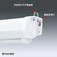 サンワサプライ プロジェクタースクリーン(吊り下げ式) PRS-TS85 1個