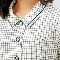 アイトス Pieds オーバーブラウス ホワイト 19号 HCL6300-001 1着（直送品）