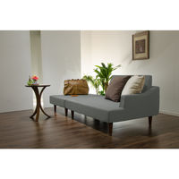 セルタン ポケットコイル入りカウチソファ セナミ アッシュグレー 幅1900mm 1脚（直送品）