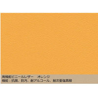 【軒先渡し】オリバー システムソファ Hygiene 幅900mm オレンジ 1台（直送品）