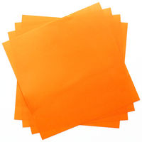 トーヨー 単色おりがみ 24.0cm きだいだい 075106 1セット(1冊(50枚)×2)