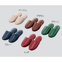 ニッポンスリッパ 抗菌ビニールスリッパ ブルー 348554 1足 3-5565-04（直送品）