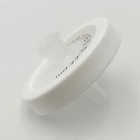 シリンジフィルター(プレフィルター付き) PTFE(四フッ化エチレン) φ25mm/0.22um 1箱(100個入) 3-6584-03（直送品）