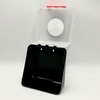 アズワン 保護メガネ+イヤーマフ用安全保護用具保管ケース クリア 3-7121-06 1個（直送品）