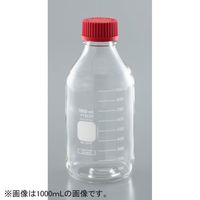 コーニングインターナショナル メディウム瓶 PYREX(R)・赤耐熱キャップ付き 500ml 1395-500HTC 1本(1個)（直送品）