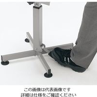 アズワン 昇降・チルト作業台 ガススプリング昇降式 アジャスタータイプ 600×450×610~750mm 3-6623-02 1台（直送品）