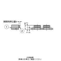 スガツネ工業 マグネラッチ MLー30WW 1セット(5個)（直送品）