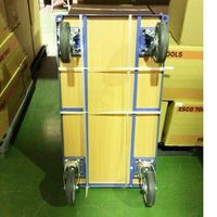 エスコ 850x500mm/500kg 運搬車(木製荷台) EA520BE-30A 1台（直送品）