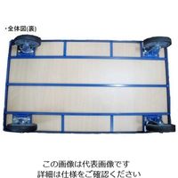 エスコ 1200x800mm/600kg 運搬車(木製荷台) EA520BE-32 1台（直送品）