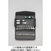 エスコ [+ Pozi Hex Torx Socket] セット(ラチェット・H付) EA562WD 1組（直送品）