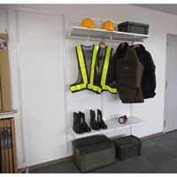 エスコ 700mm [ウォールラック用]スリット EA976GA-11 1セット(2個:1個×2本)（直送品）