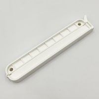 富士システムズ バッグクランプ 110mm 白 10個入 3-6834-01 1袋(10個)（直送品）