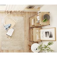 ホームエレクター ウッドシェルフ オーク 幅900×奥行450mm H1836WOK1 1枚（直送品）