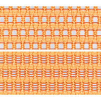 CM51SB FBH8 |オカムラ コンテッサ オフィスチェア 小型ヘッドレスト付 可動肘付 メッシュ シルバーフレーム ネオブラックボディ オレンジ（直送品）