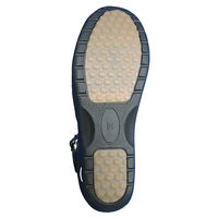 佐藤員彬商店 トゥカバーエアーサンダル ブラック S SS851 1足　ナースサンダル（直送品）