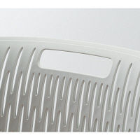 【軒先渡し】サンケイ　ミーティングチェア　キャスター脚タイプ　ダイメトロールシート　座：グリーン（布）　背：ブラック　1セット（4脚入）　（直送品）