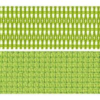 バロン ハイチェア ローバック 肘無 背スタンダード・座クッション ポリッシュ×ホワイト ライムグリーン CP38BW FDF6（直送品）