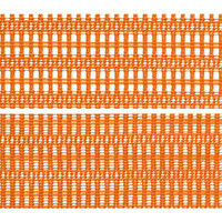 CP42AW FDH8 バロン チェア EXハイバック 可動ヘッドレスト 固定肘 背・座スタンダード ポリッシュ×ホワイト オレンジ（直送品）