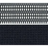 CP45BR FDF1 バロン チェア ハイバック 固定肘 背スタンダード・座クッション ポリッシュ×ブラック ブラック（直送品）