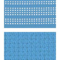 CP81DR FGR4 バロン チェア EXハイバック 可動ヘッドレスト 可動肘 背サポートメッシュ座クッション シルバー×ブラック アクアブルー（直送品）