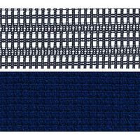 CP85DR FDF4 |オカムラ バロン チェア ハイバック 可動肘 背スタンダード・座クッション シルバー×ブラック ダークブルー 1脚（直送品）