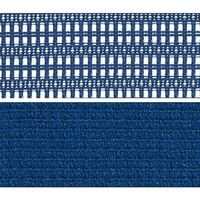 CP87DR FEF4 バロン チェア EXハイバック 固定ヘッドレスト 可動肘 背スタンダード・座クッション シルバー×ブラック ミディアムブルー（直送品）