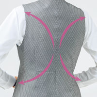 アイトス Pieds ベスト ネイビー 17号 HCV4600-011 1着（直送品）