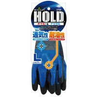 ショーワグローブ ショーワ ニトリル背抜き手袋 NO376R ホールド オイル&ナックル L NO376R-L 1双 778-7278