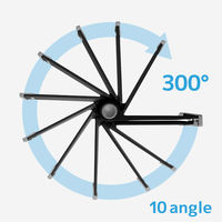 エレコム スマホ用スタンド/コンパクト/ブラック P-DSCMPBK 1個