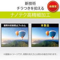 iPad 2018年 2017年モデル 9.7インチ フィルム 反射防止 指紋防止 TB-A179FLFAHD エレコム 1個