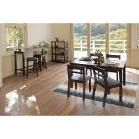 【車上渡し】 関家具 ノスタ ハイスツール ハイチェア ヴィンテージ ダークブラウン ダメージ加工 NS-6204 1脚（直送品）