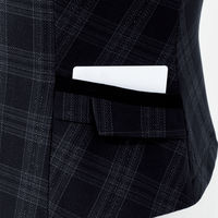 アイトス Pieds ベスト ブラック 21号 HCV6320-099 1着（直送品）