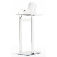 オカムラ サイドテーブル ブラック LU81AG-ZF95（直送品）