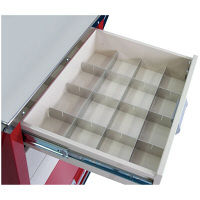 松吉医科器械 マイスコ救急カート ノーマルツートン レッド MY-4655R 1台 24-3321-00（直送品）