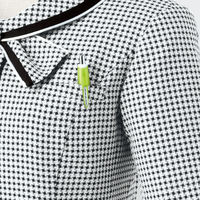 アイトス Pieds オーバーブラウス ホワイト 15号 HCL6330-001 1着（直送品）