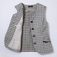 アイトス Pieds ベスト グレー 21号 HCV6020-090 1着（直送品）