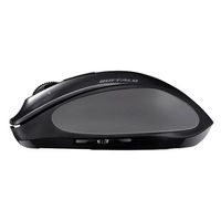 バッファロー Bluetoothマウス（静音） Premium Fitマウス ブルーLED式/5ボタン/静音タイプ ブラック BSMBB500MBK（直送品）