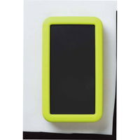 タカチ電機工業 LCS型シリコンカバー付プラスチックケース ダークグレー/グリーン LCS115ーF2ーDG 1個 1セット(2個)（直送品）