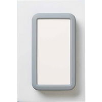 タカチ電機工業 LCS型シリコンカバー付プラスチックケース オフホワイト/ライトグレー LCS135ー9VーWL 1個 1セット(2個)（直送品）