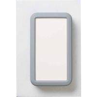 タカチ電機工業 LCS型シリコンカバー付プラスチックケース オフホワイト/ライトグレー LCS135ーF4ーWL 1個 1セット(2個)（直送品）