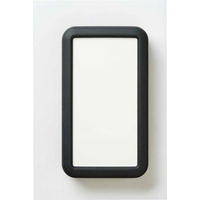 タカチ電機工業 LCS型シリコンカバー付プラスチックケース オフホワイト/ダークグレー LCS135HーNーWD 1個 1セット(2個)（直送品）