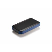 タカチ電機工業 WH型 防水ハンドヘルドケース ブラック/ネイビーブルー WH145ー33ーNーBN 1個（直送品）